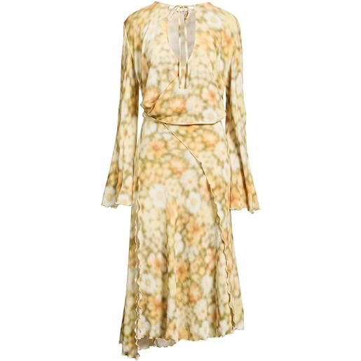 ACNE STUDIOS - vestito midi - giallo