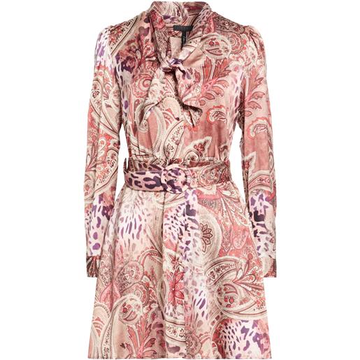 GUESS - vestito chemisier - cammello
