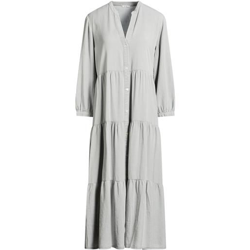 TRUE RELIGION - vestito chemisier - grigio chiaro