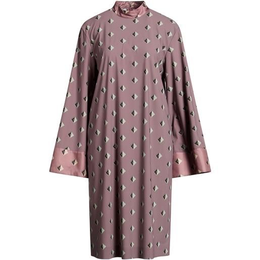 MAX MARA - vestito midi - viola scuro