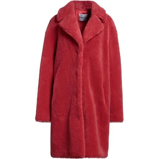 STAND STUDIO - shearling e teddy - corallo