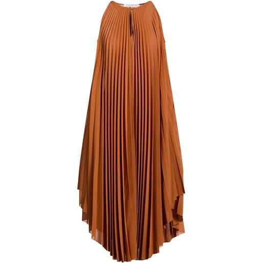 PHILOSOPHY di LORENZO SERAFINI - vestito da cerimonia - cuoio