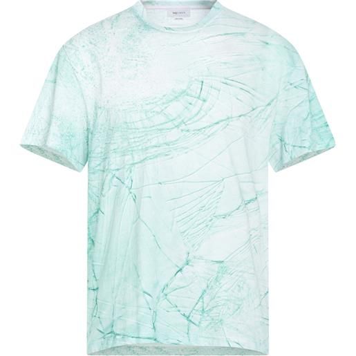 MCQUEEN - t-shirt - turchese