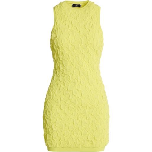 ELISABETTA FRANCHI - tubino - verde lime