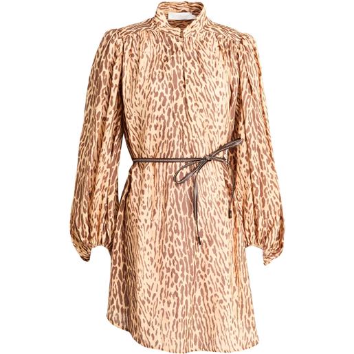 ZIMMERMANN - vestito corto - albicocca
