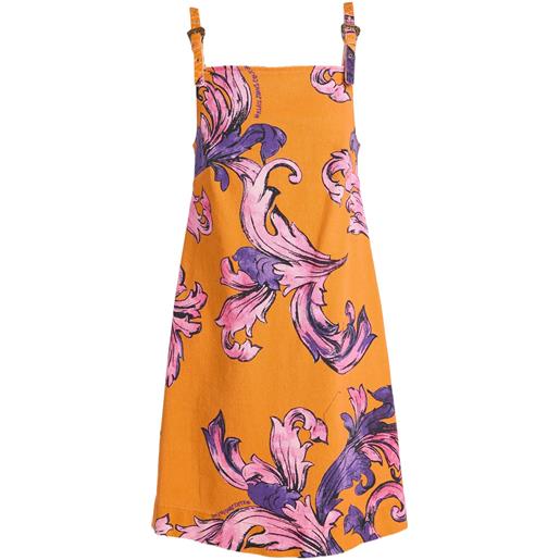VERSACE JEANS COUTURE - vestito corto - arancione