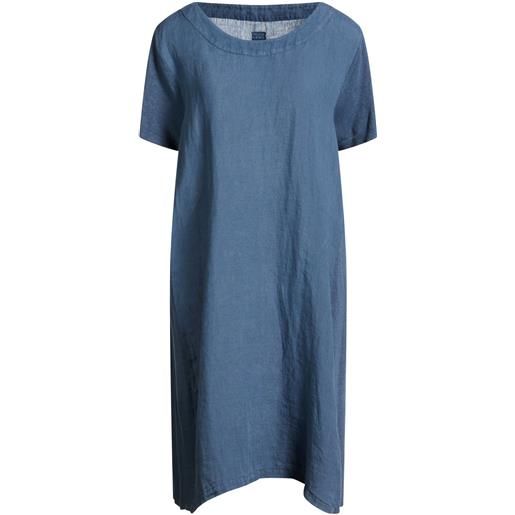 120% LINO - vestito corto - avio