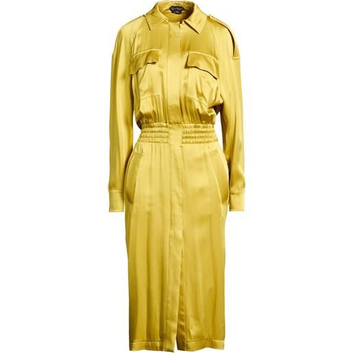 TOM FORD - vestito chemisier - senape