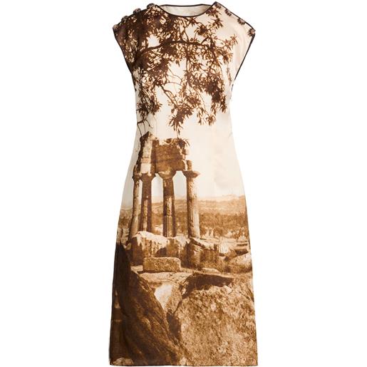 DOLCE&GABBANA - tubino - marrone