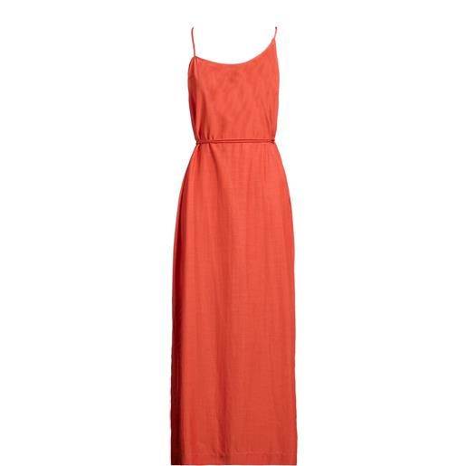 TELA - vestito a portafoglio - arancione