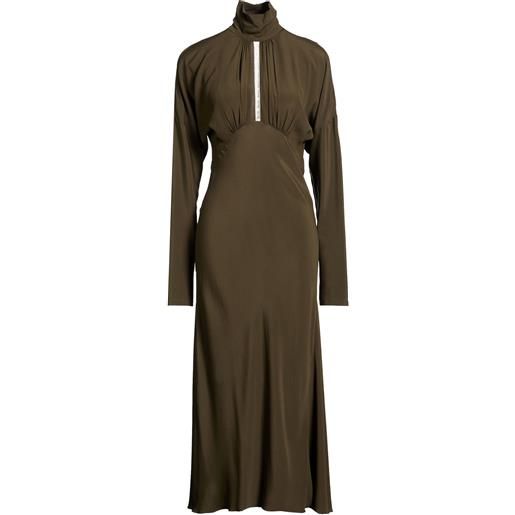 N°21 - vestito da cerimonia - verde militare