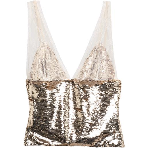 PATRIZIA PEPE - top - oro