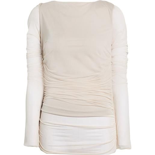 EMPORIO ARMANI - top - sabbia