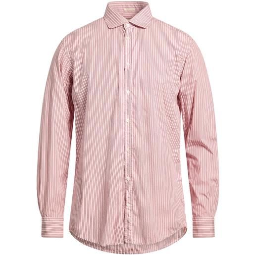 MASSIMO ALBA - camicia a righe - rosa
