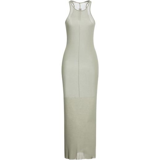 RICK OWENS - tubino - verde salvia