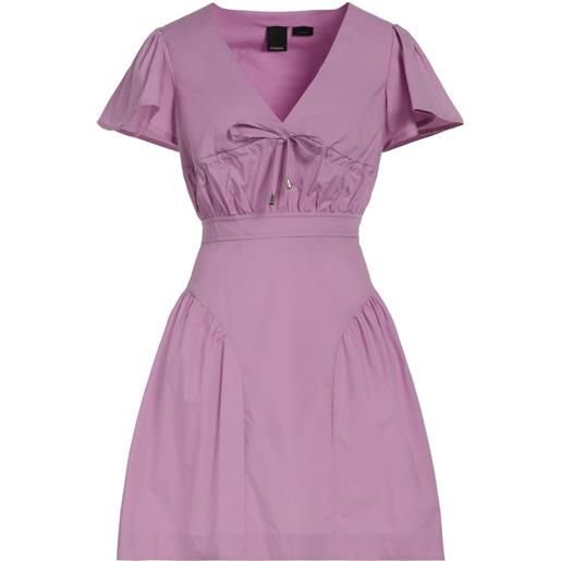 PINKO - vestito corto - malva