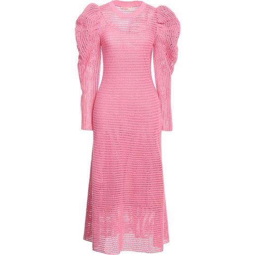 ULLA JOHNSON - vestito in maglia - rosa