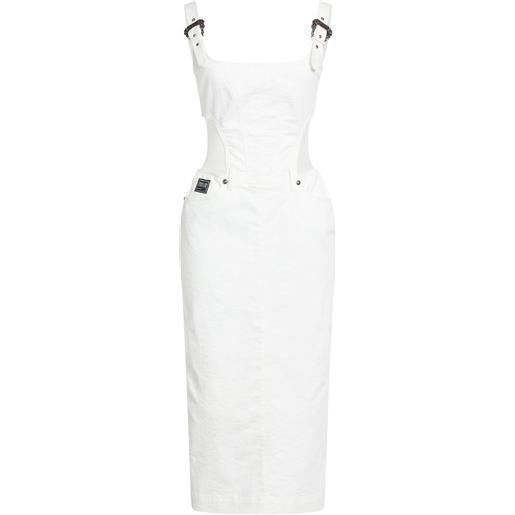 VERSACE JEANS COUTURE - tubino - bianco