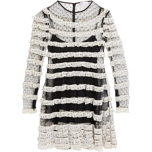 RED Valentino - vestito corto - bianco