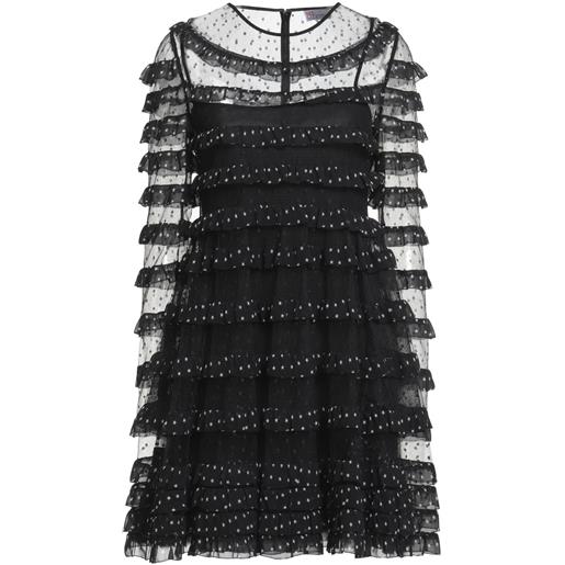RED Valentino - vestito corto - nero