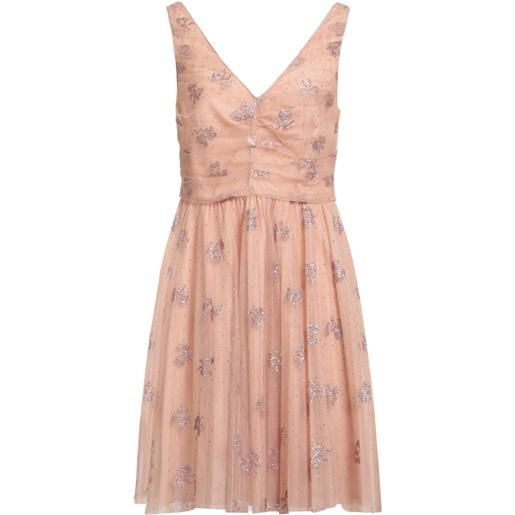 RED Valentino - vestito corto - rosa antico