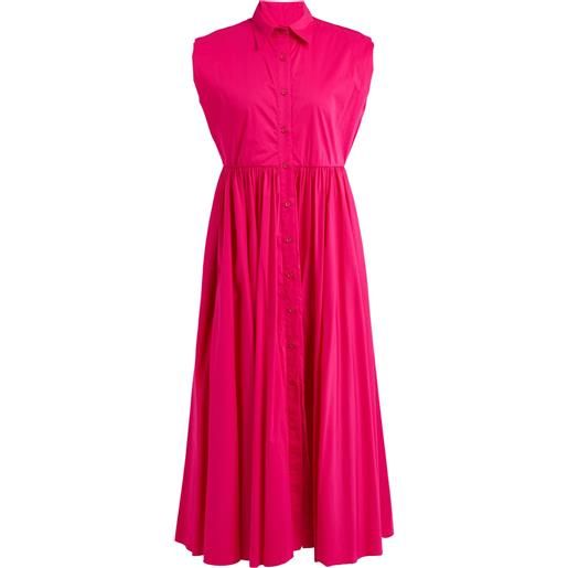 LIVIANA CONTI - vestito chemisier - fucsia
