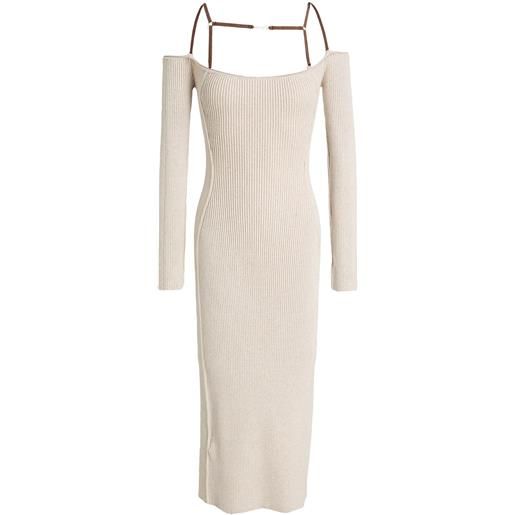 JACQUEMUS - tubino - beige