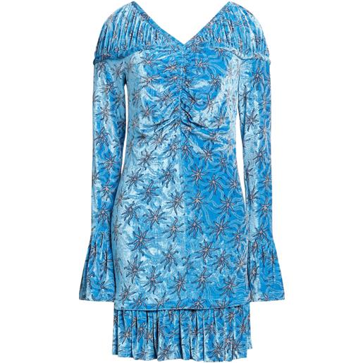 RABANNE - tubino - azzurro