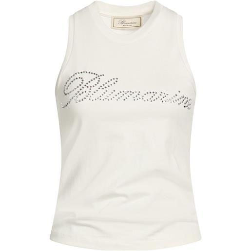 BLUMARINE - canotta - avorio