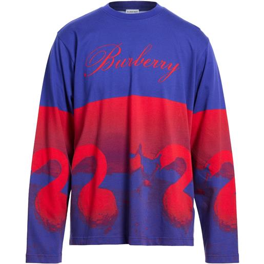 BURBERRY - t-shirt - blu