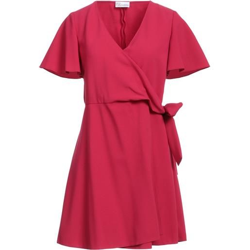 RED Valentino - vestito a portafoglio - porpora