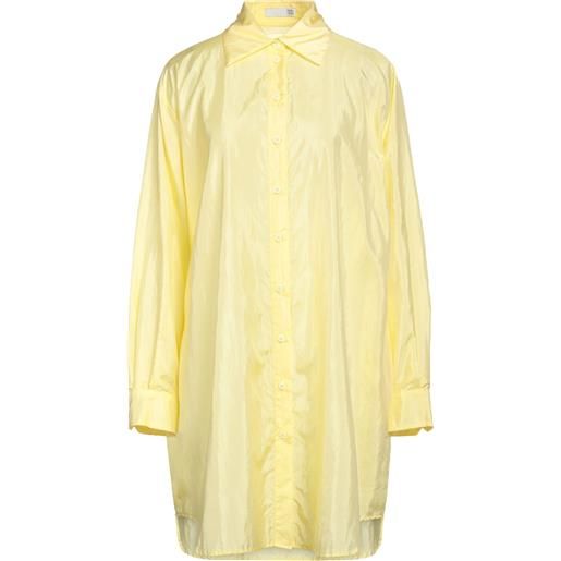 DOUUOD - vestito chemisier - giallo