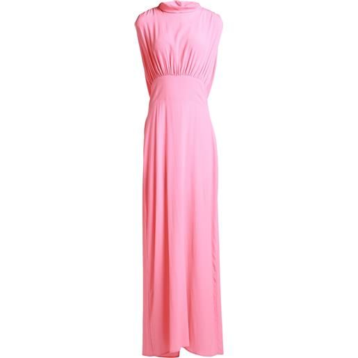 SEMICOUTURE - vestito estivo - corallo