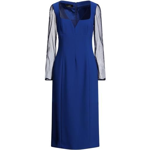 CLIPS - vestito midi - blu