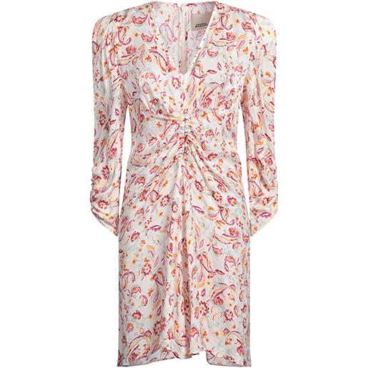 ISABEL MARANT - vestito corto - off white