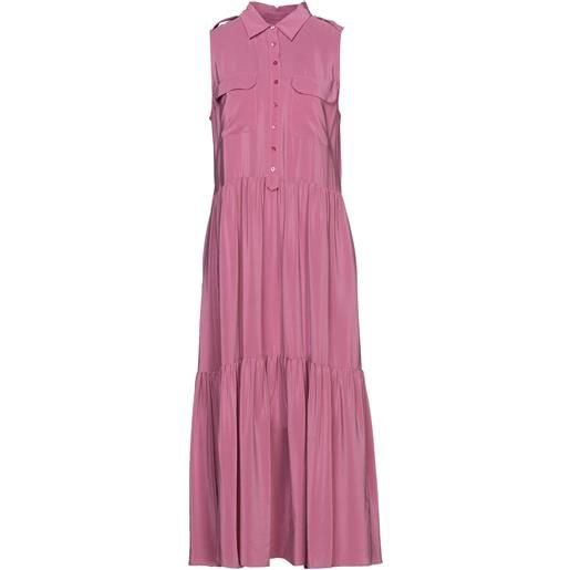EQUIPMENT - vestito chemisier - rosa