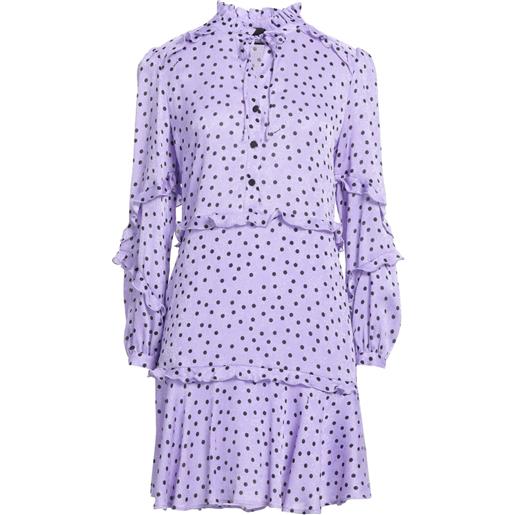 PINKO - vestito chemisier - malva