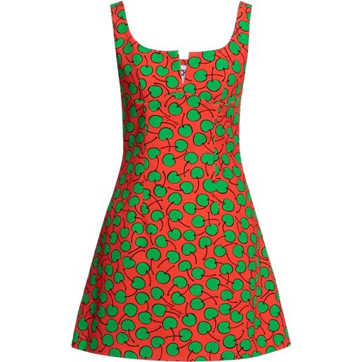 MOSCHINO - vestito corto - arancione