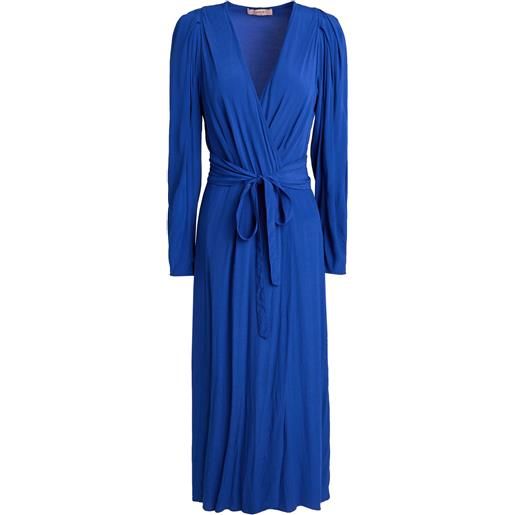 TWINSET - vestito midi - blu china