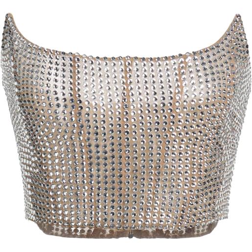 GIUSEPPE DI MORABITO - bustier - cipria