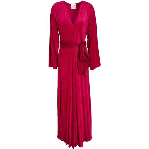 FORTE_FORTE - vestito lungo - magenta
