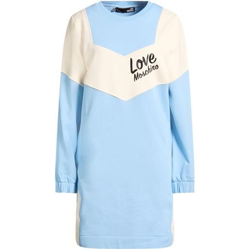 LOVE MOSCHINO - vestito corto - azzurro