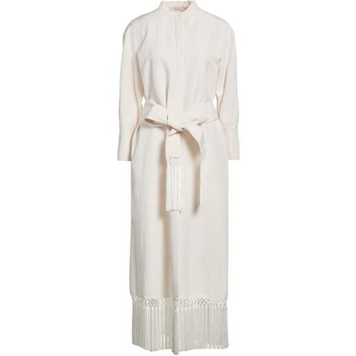 AGNONA - vestito chemisier - off white