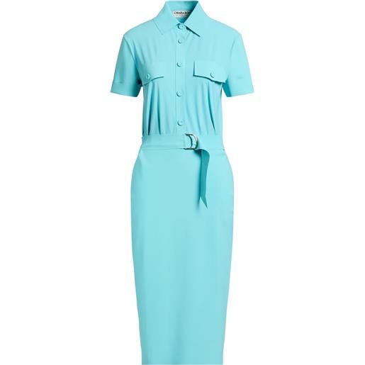 CHIARA BONI LA PETITE ROBE - vestito chemisier - turchese