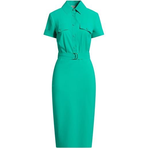 CHIARA BONI LA PETITE ROBE - vestito chemisier - verde smeraldo