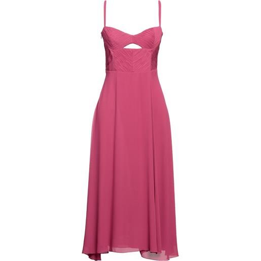 PATRIZIA PEPE - vestito midi - fucsia