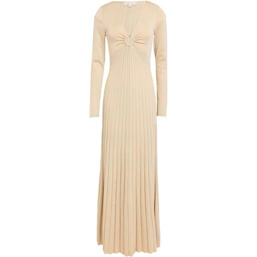 MICHAEL MICHAEL KORS - vestito in maglia - sabbia