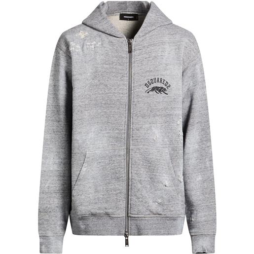 DSQUARED2 - felpa - grigio