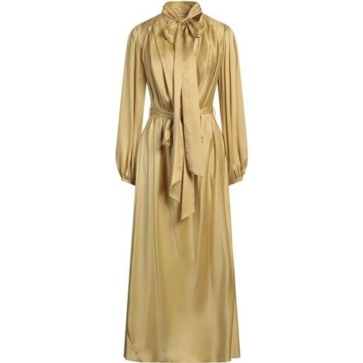 ZIMMERMANN - vestito in seta - senape