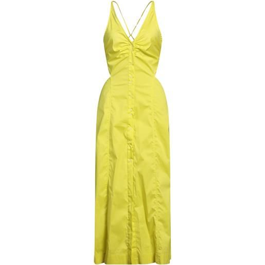 GANNI - vestito da cerimonia - verde lime
